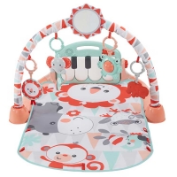 费雪（Fisher-Price）婴幼儿宝宝礼物3-6-12个月新生儿-脚踏钢琴健身架