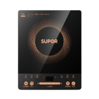 苏泊尔（SUPOR）电磁炉 2200W大功率 家用触控按键 耐用面板 八档火力 纤薄设计 定时功能 电磁灶火锅炉