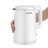 九阳 Joyoung 热水壶烧水壶电水壶 双层壶体 隔热防烫 优质温控 1.5L家用电水壶 K15FD-W123